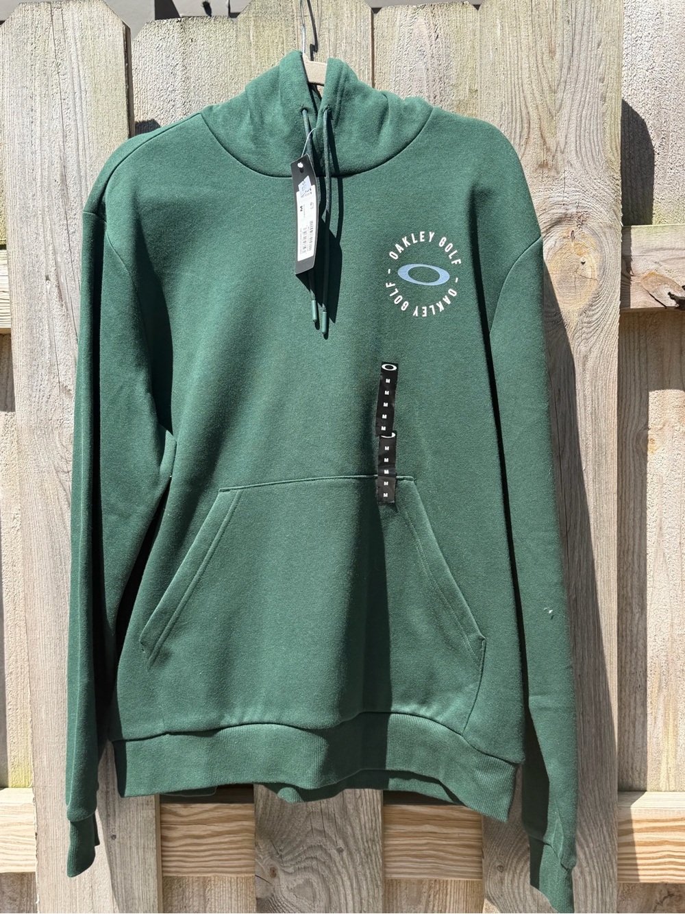 NWT Oakley Men's Dark Green Crewneck Pullover Sweatshirt size medium